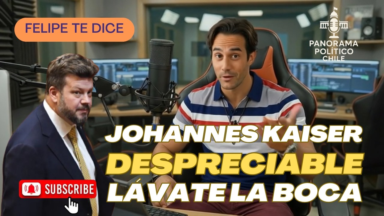 Johannes Kaiser: Fake news, odio y c&aacute;lculo pol&iacute;tico, desinformar primero, destruir despu&eacute;s