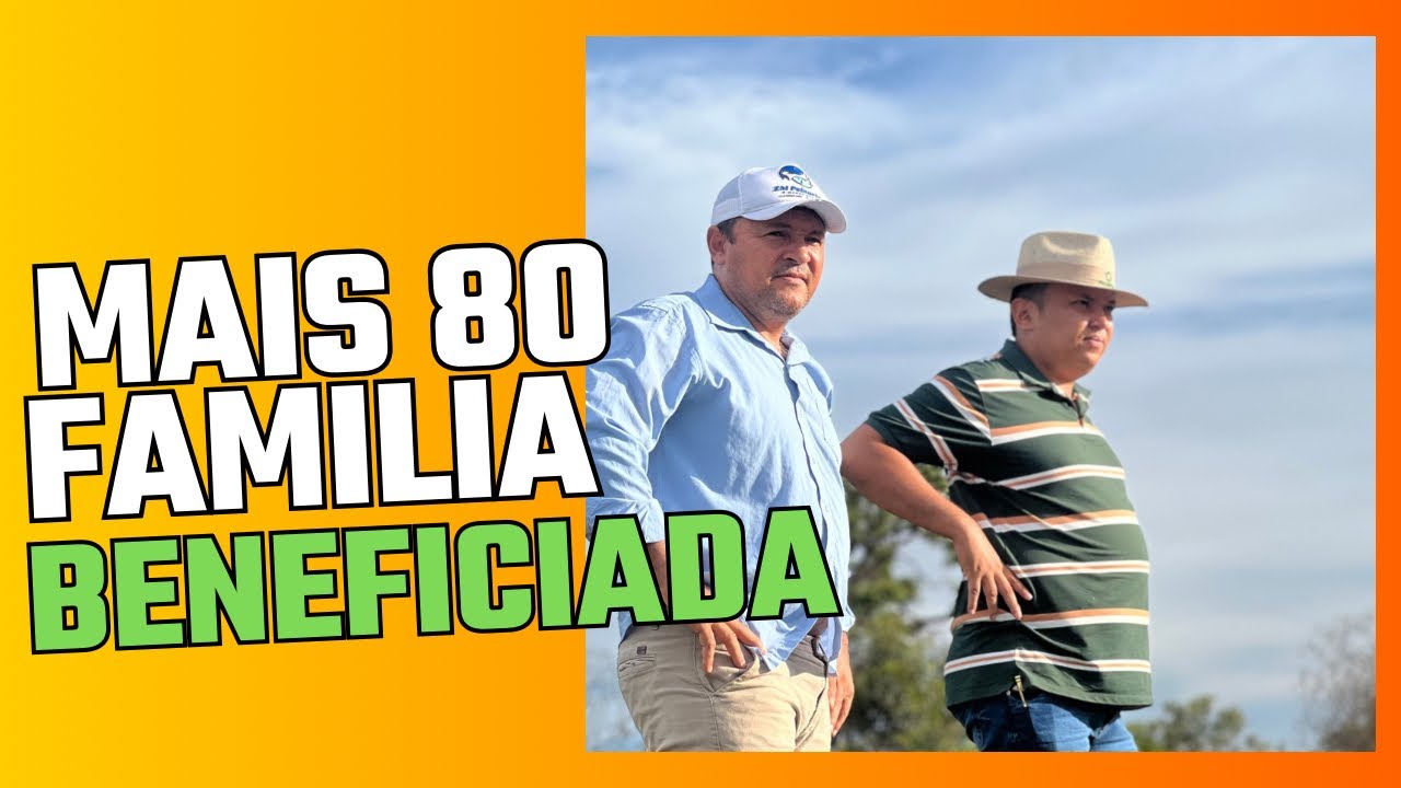 MAIS 80 FAMILIA BENEFICIADA NO ASSENTAMENTO FLORES PELA SEC. DE AGRICULTURA NO MUNICÍPIO DE URUÇUÍ.