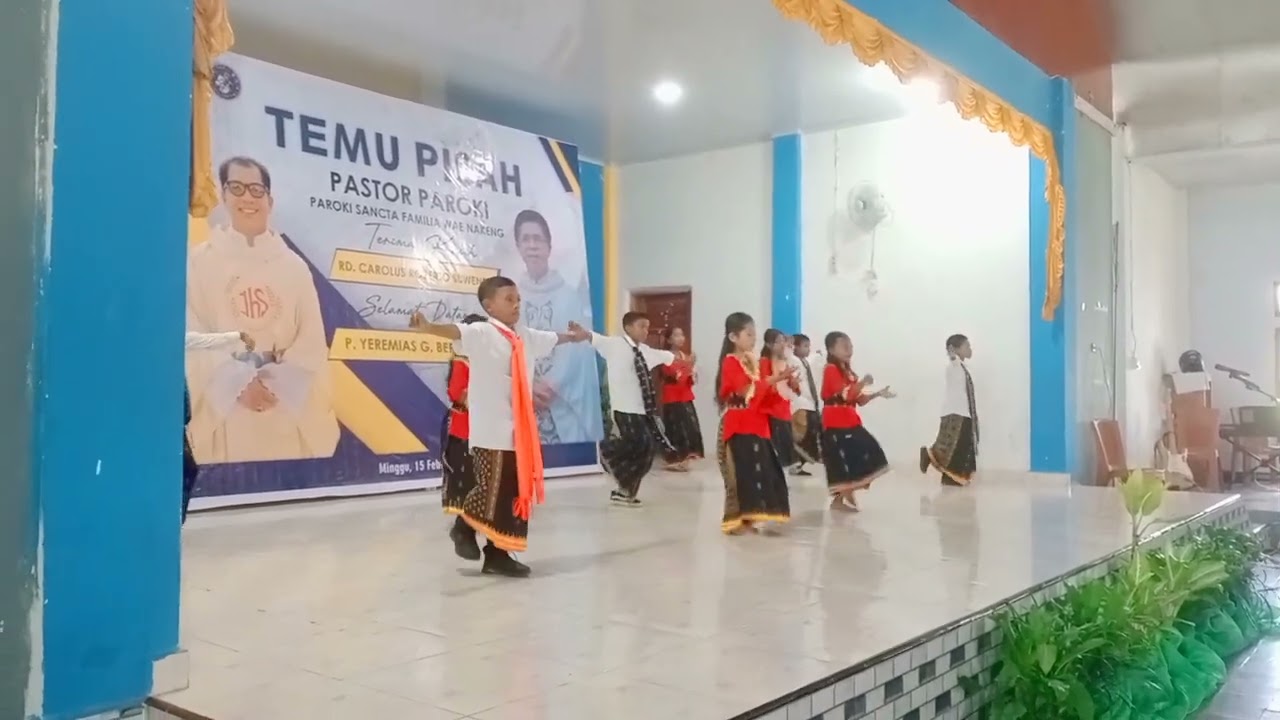 Temu pisah Rm.Charles dan Pater Yerem 