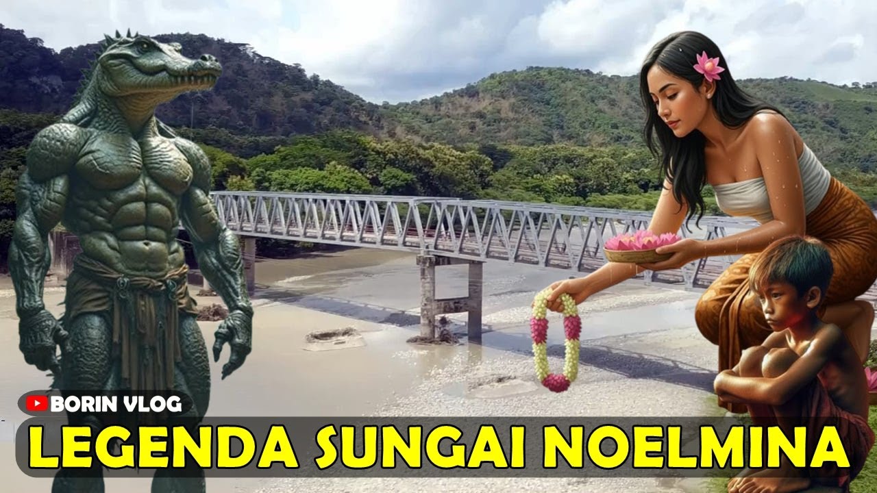 Asal Usul Sungai Noelmina di Kupang dan Timor NTT - Mitos Siluman Buaya Ghaib di Sungai Noelmina