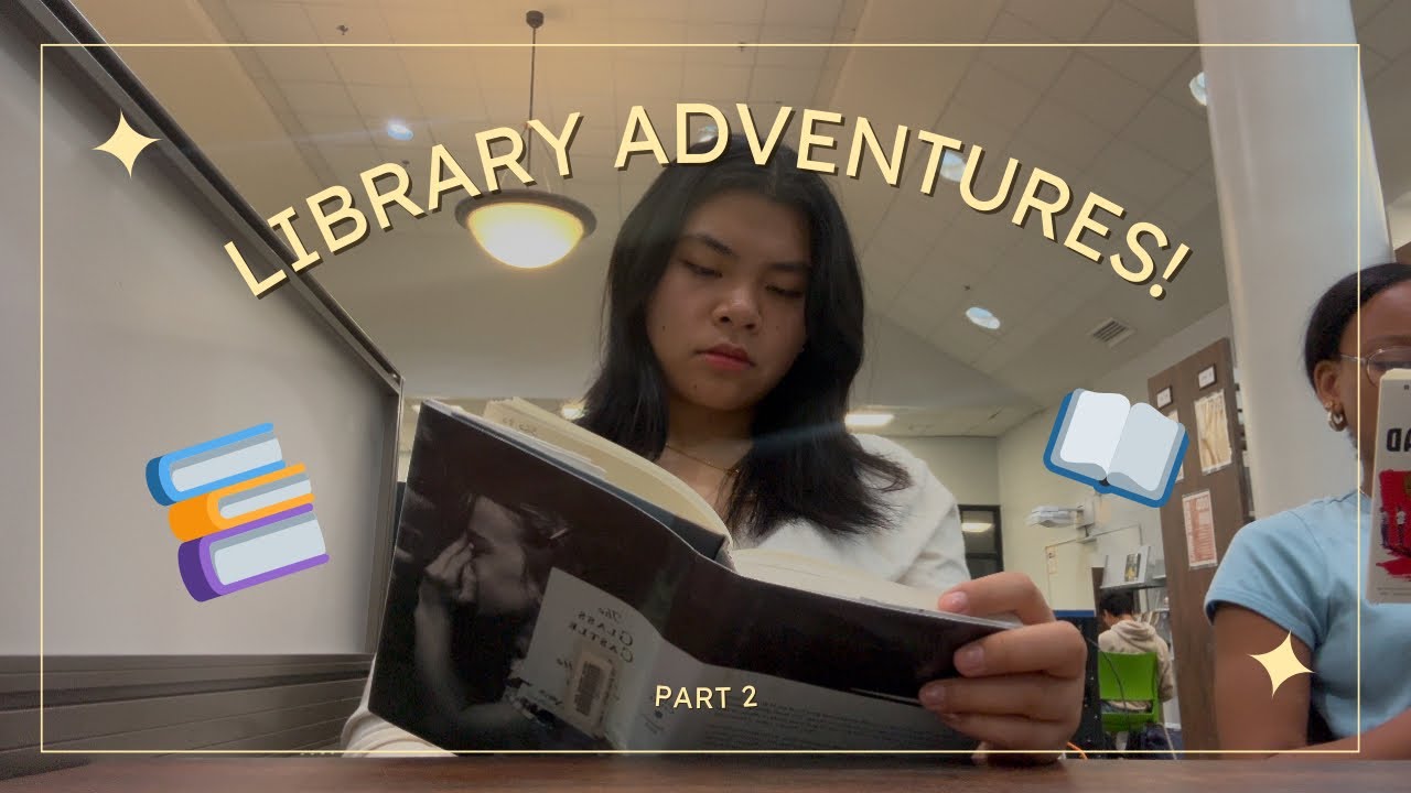 Library Adventures Pt. 2!! | Mini School Vlog 🌹