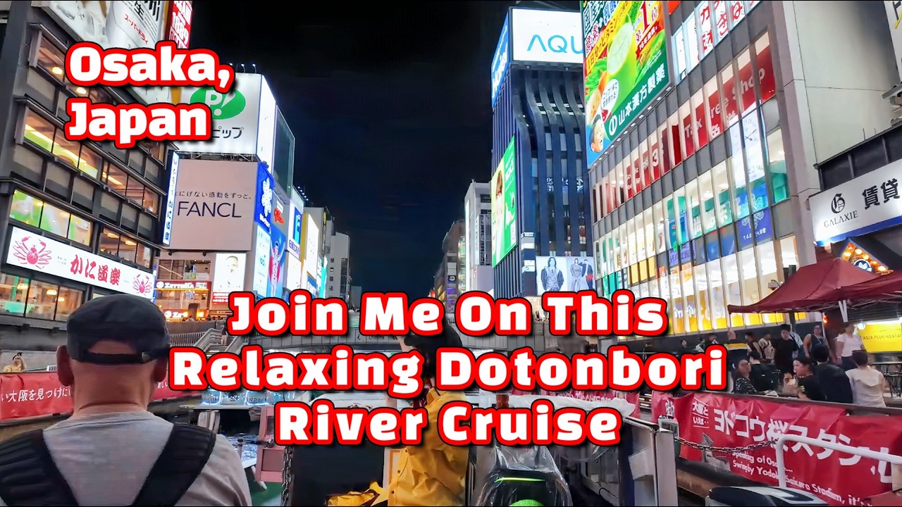 Osaka's Dotonbori River An Unforgettable Exploration! #japan #travel #thingstodo