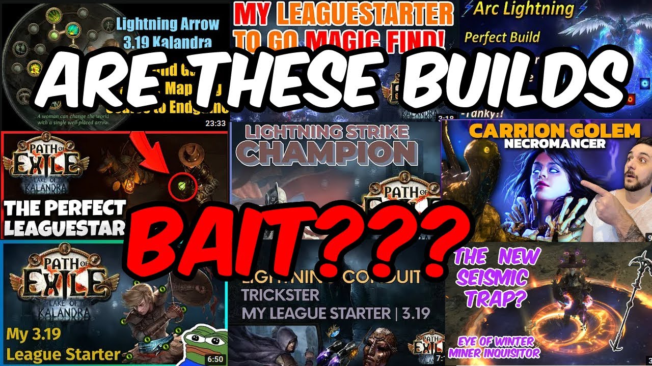 [PoE 3.19] How to Choose a GOOD League Starter (Checklist & Benchmarks)