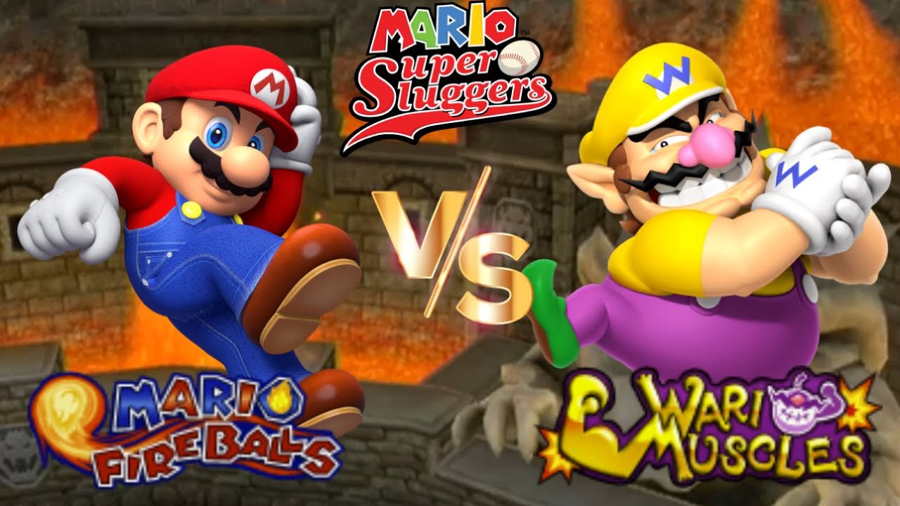 Super Mario Sluggers - Season 34 Game 3 Mario vs Wario [Bowser Castle]