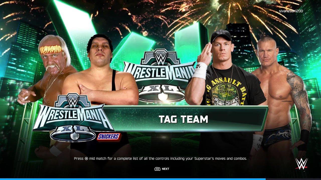 John Cena & Randy Orton Vs Andre The Giant & Hulk Hogan | 2026 Tag Team Tournament @gaming300-1