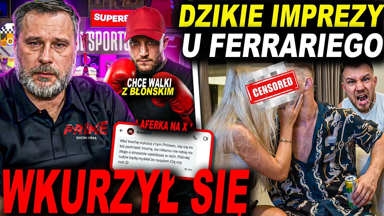 PREZES PRIME ROZWAŻA ODEJŚCIE Z FEDERACJI! (BOXDEL, FERRARI, PASTERNAK, PRIME, TAŃCULA)