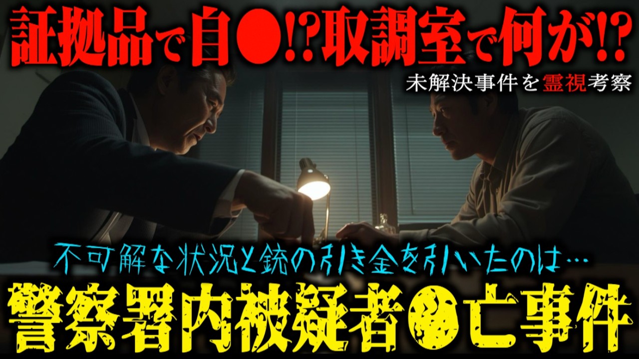 【警察署内被疑者●亡事件】取調べ室で一体何が...不可解すぎる状況には驚愕の理由が！？