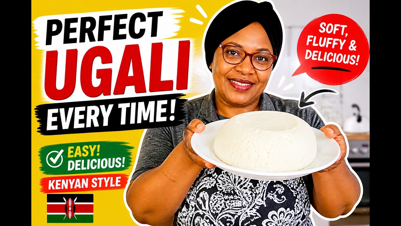 Simple Way Of Cooking Ugali Perfectly. 😋