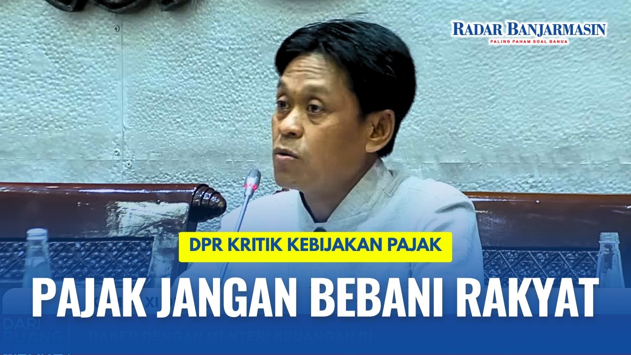 DPR: Rakyat Jangan Diperas Pajak Terus!