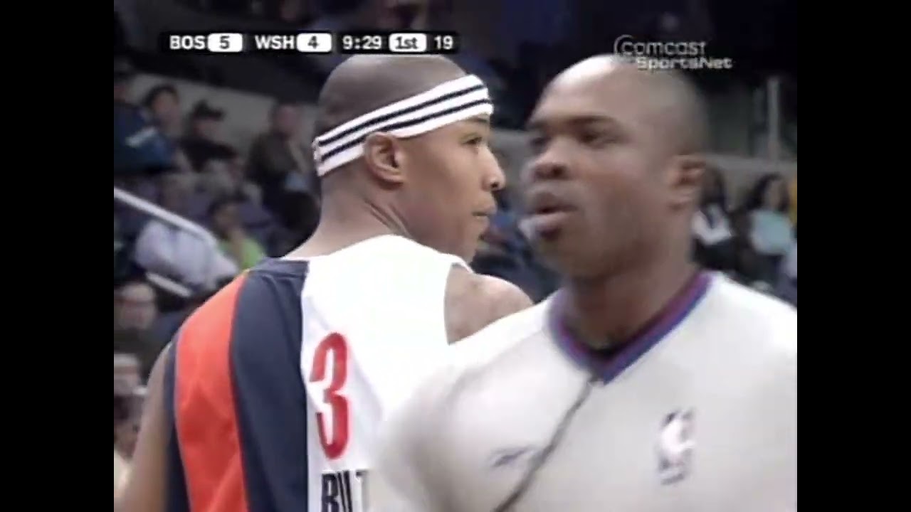 2006 NBA Season Boston Celtics @ Washington Wizards - 2006/03/07 (Pierce31p Clutch!!; Arenas39p)