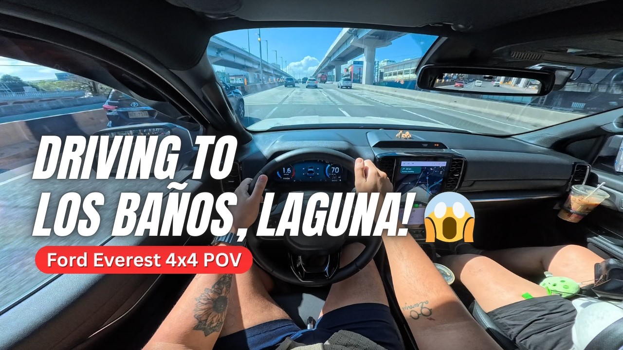 Ford Everest 4x4 POV Drive to Los Baños, Laguna | Manila Southbound Road Trip 2026