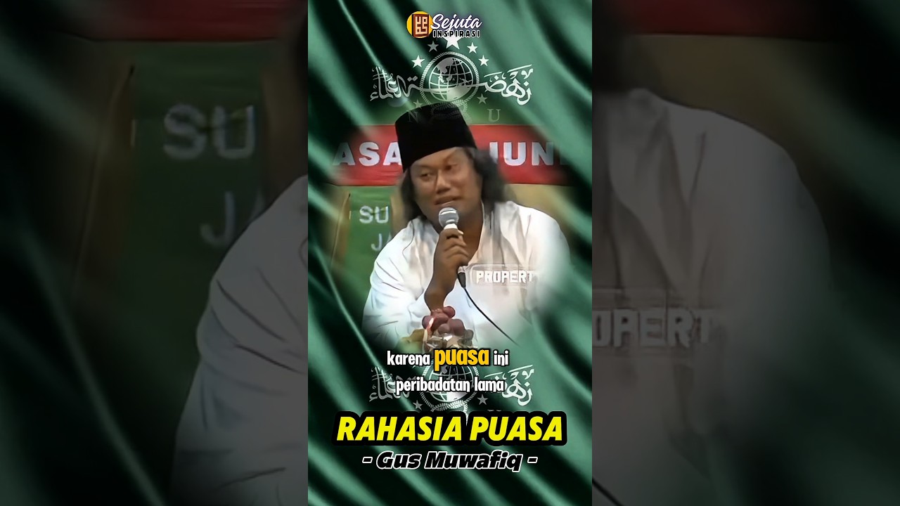Gus Muwafiq : Rahasia Puasa Ibadah Kuno yang Dijalankan Semua Nabi⁉️
