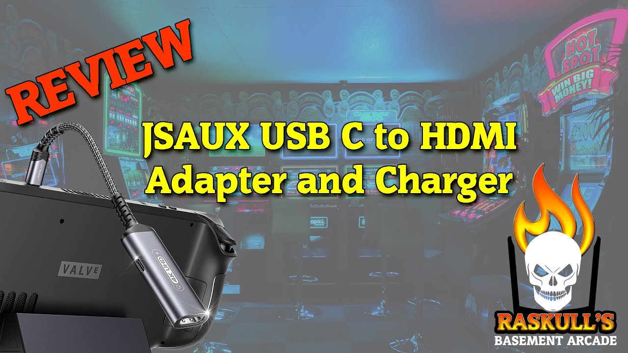 Review of JSAUX USB C to HDMI Adapter and Charger