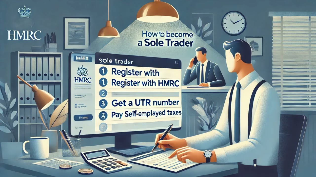 How to Become a Sole Trader in the UK &ndash; Step-by-Step Guide! 🇬🇧💼