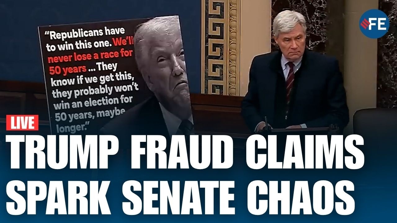 US Senate LIVE: Democrats Vs Republicans: Senate Erupts Over Trump Fraud Claims Debate | US NEWS