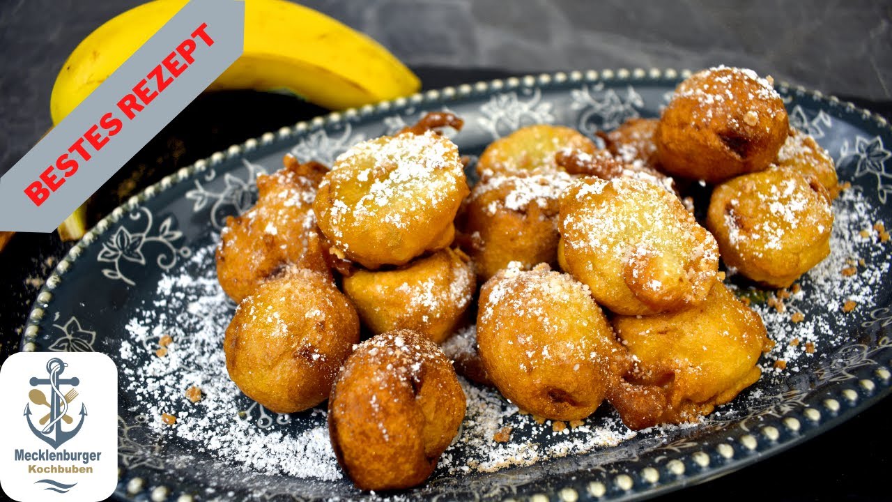 Gebackene Bananen mit Honig wie vom Lieblings Chinesen | Einfaches Rezept