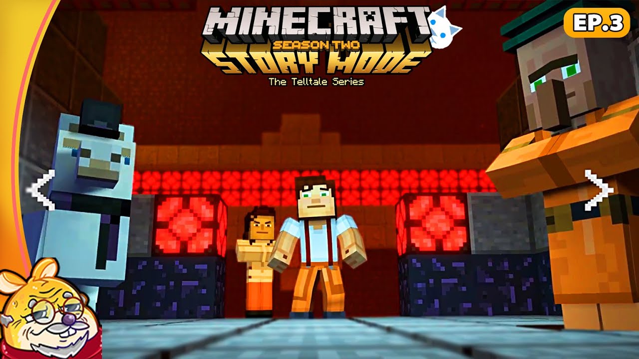 UN CHOIX IMPOSSIBLE ! (Blou a tout foiré) - MINECRAFT STORY MODE (Saison 2) ⛏️ [VOD 3/5]