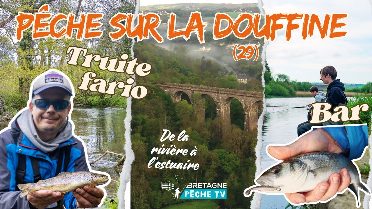 De la rivière à l'estuaire, pêche sur la Douffine (29)