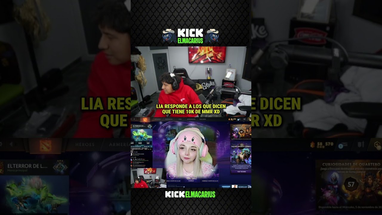 LiaBiscotti responde a los que dicen que tiene mas MMR