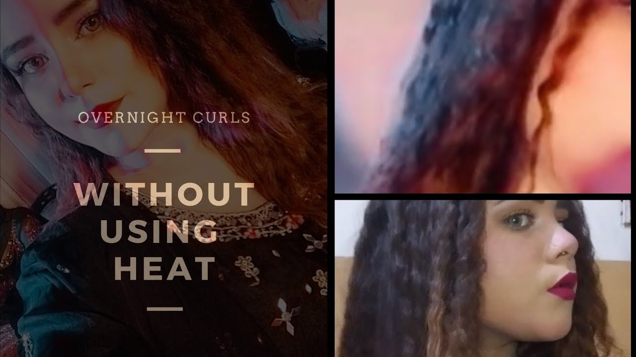 Overnight curls without using heat ✨✨