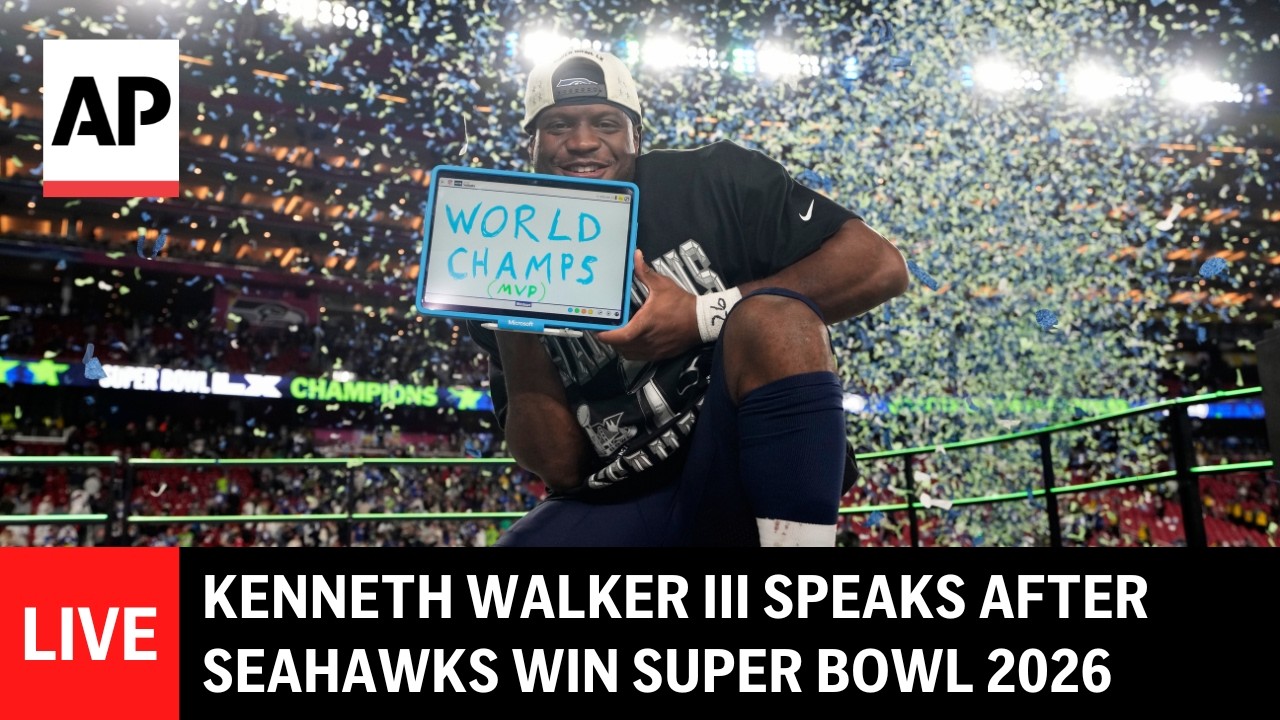 Super Bowl 2026 LIVE: Seahawks press conference after win