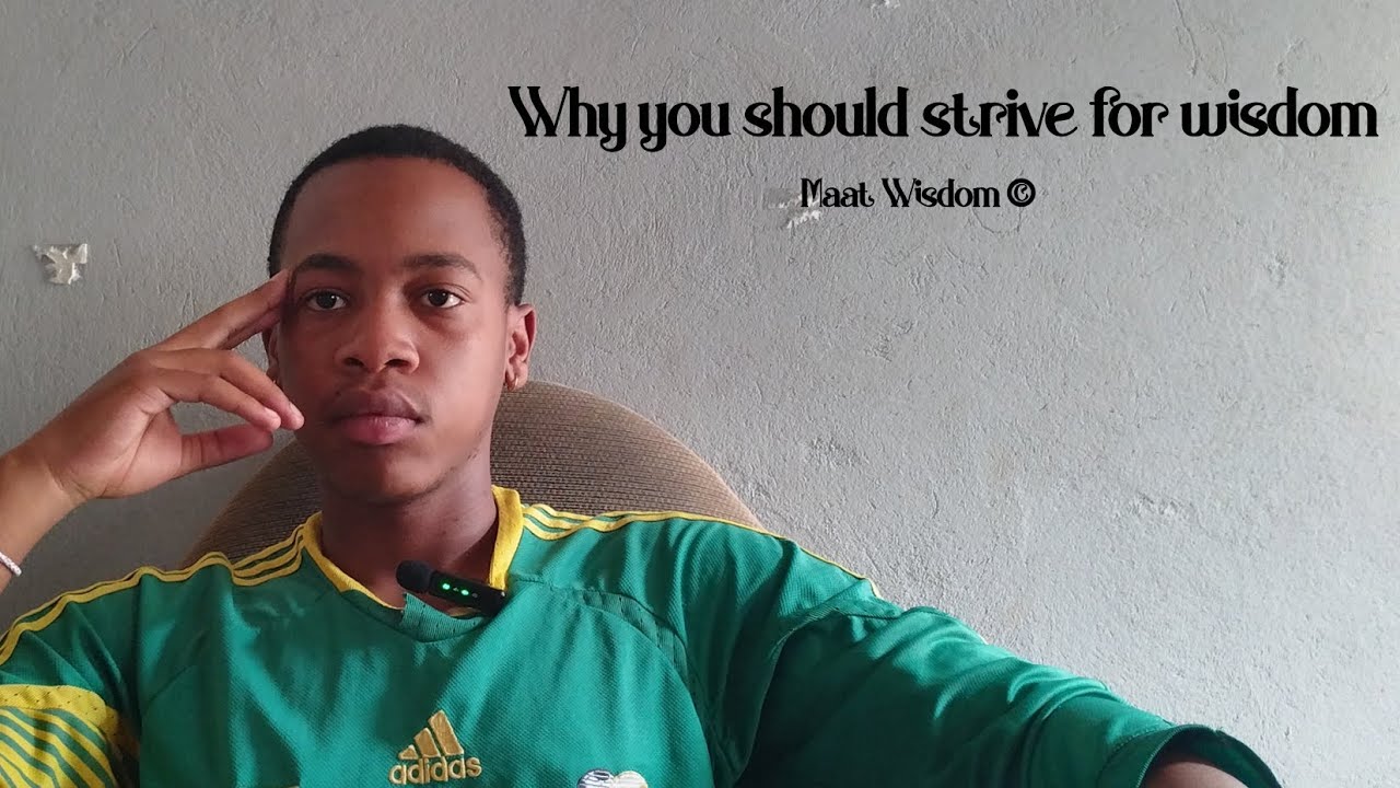 why you should strive for wisdom not knowledge. 