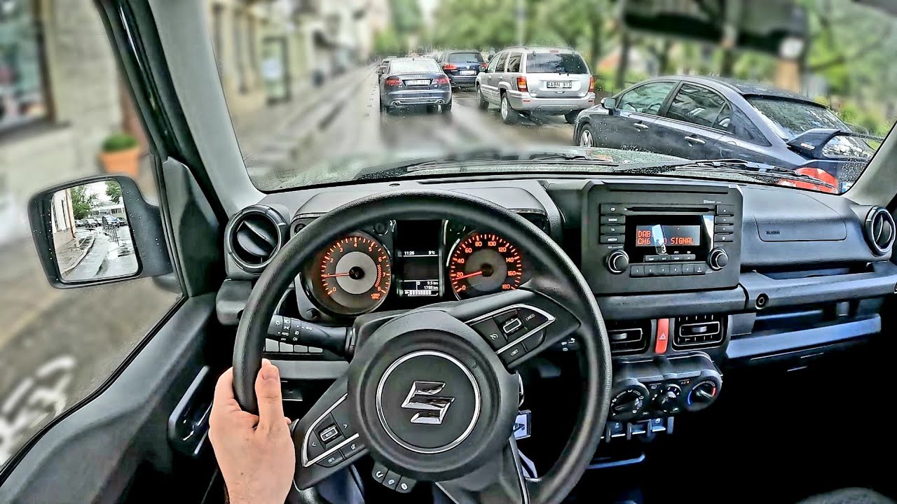 2022 Suzuki Jimny [ LG ] 1.5l 102HP 5MT | Rainy Town POV Test Drive