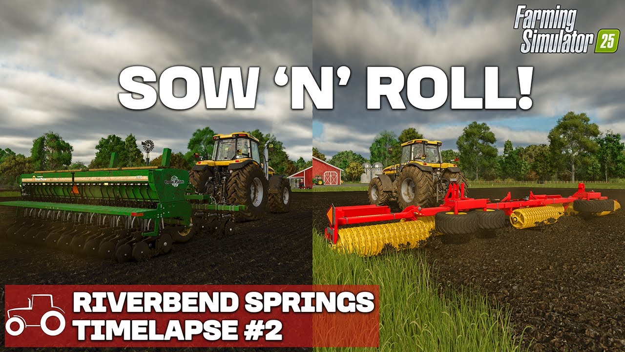 More Work On The NEW Farm!! Riverbend Springs FS25 Timelapse Farming Simulator 25 Ep 2