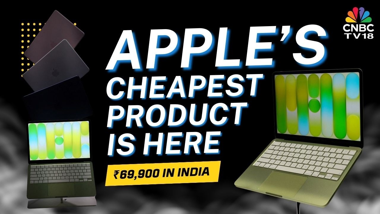 Самый дешевый MacBook от Apple! Распаковка MacBook Neo | Apple | N18V | CNBC TV18
