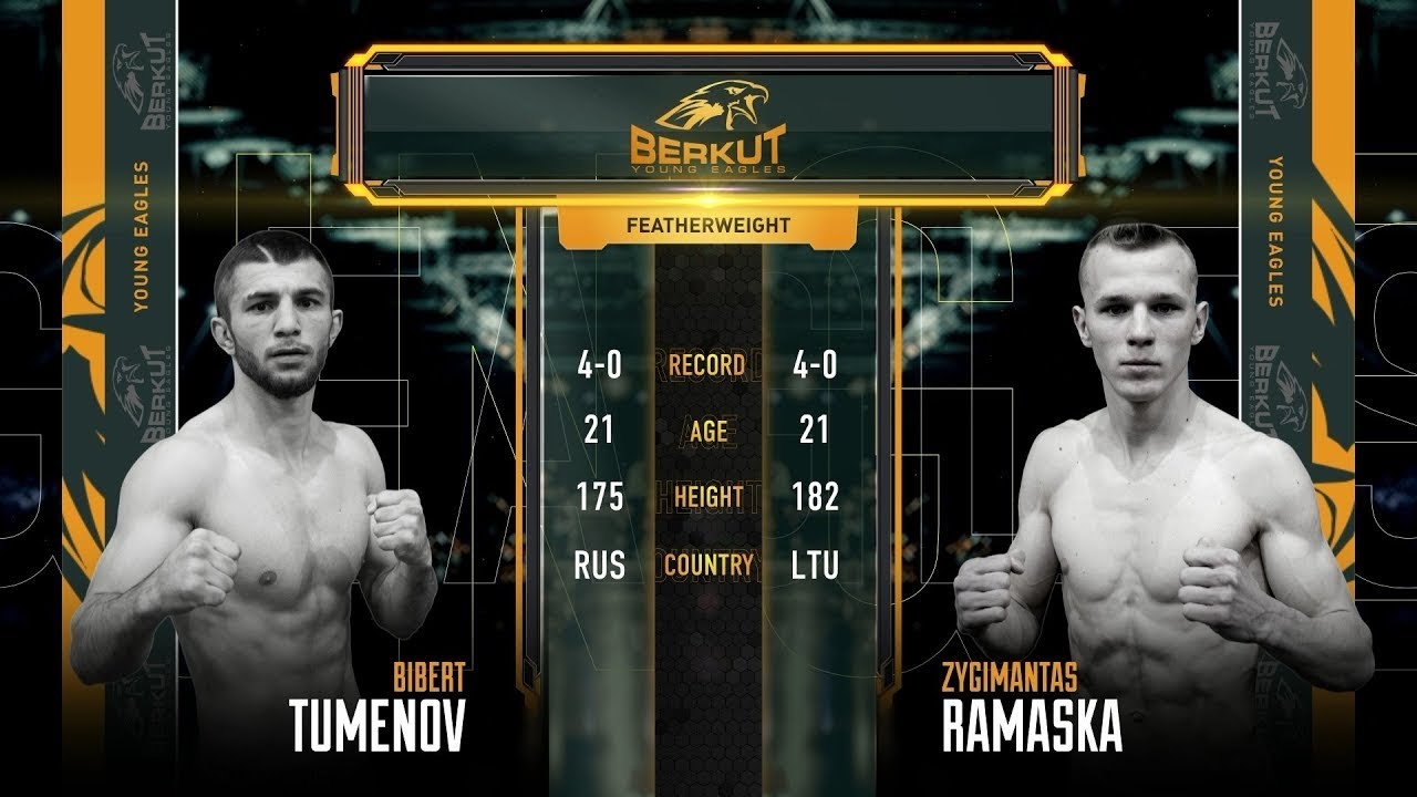 BYE 5: Биберт Туменов vs. Зыгымантас Рамашка | Bibert Tumenov vs. Zygimantas Ramaska