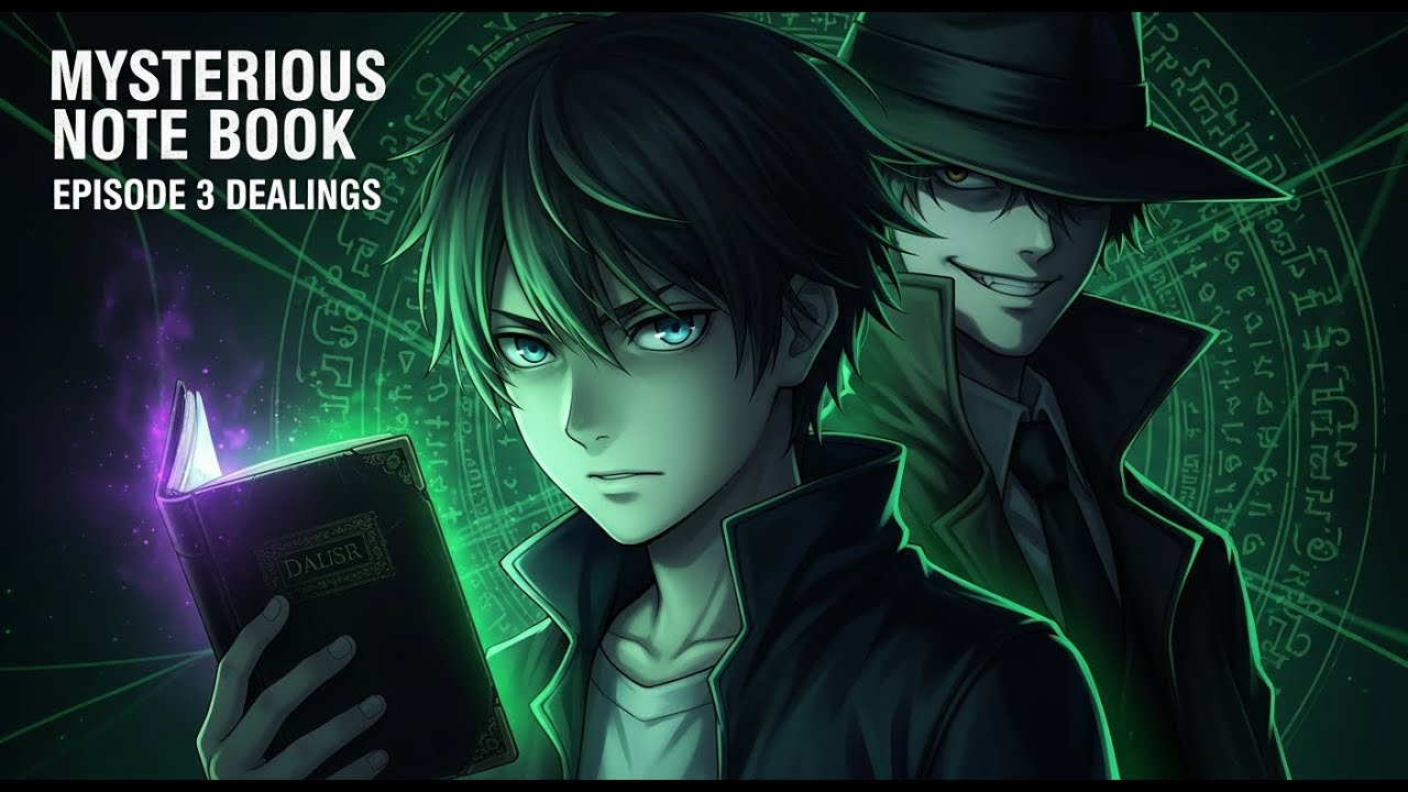 Mysterious Note Book – Episode 3 Dealings| Supernatural notebook story| Mysterious notebook powers|
