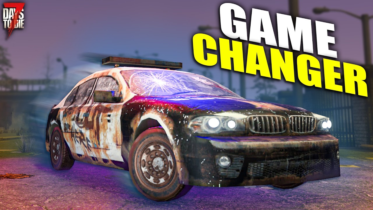 I Stole a Police Car in 7 Days to Die