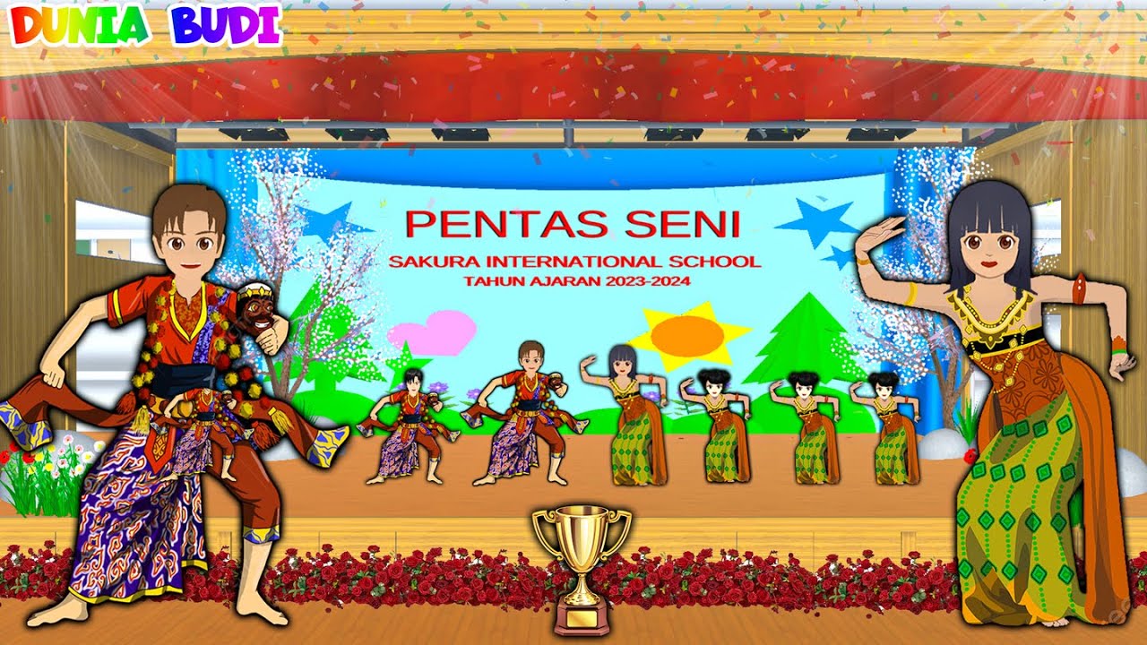 Yuta Mio Ikut Pentas Nari Di Sekolahan | Yuta Mio Menang Dapat Hadiah