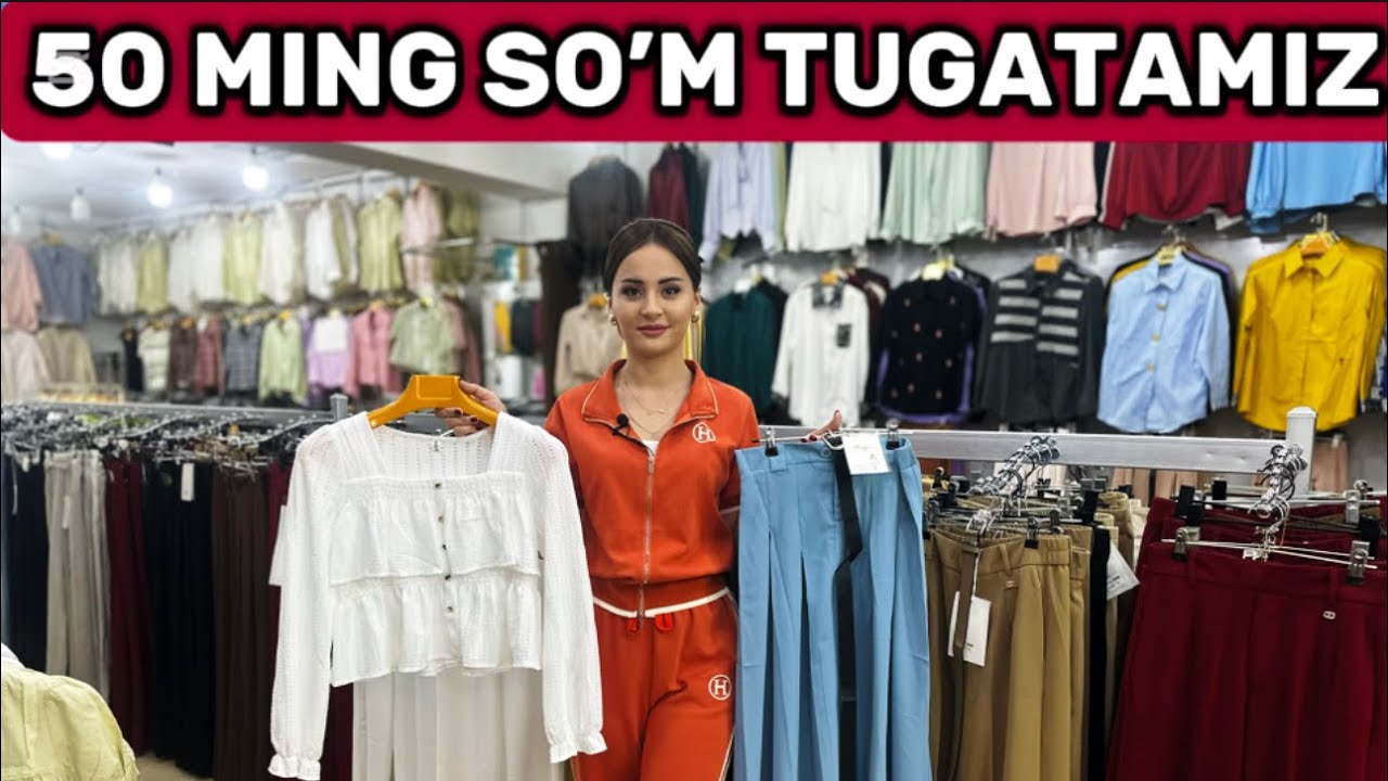 URGANCH DEXQON BOZORI 8 BLOK MAFTUNA SHOPDA XAMMASI 50 MING SO'MDAN TUGATAMIZ SROCHNO