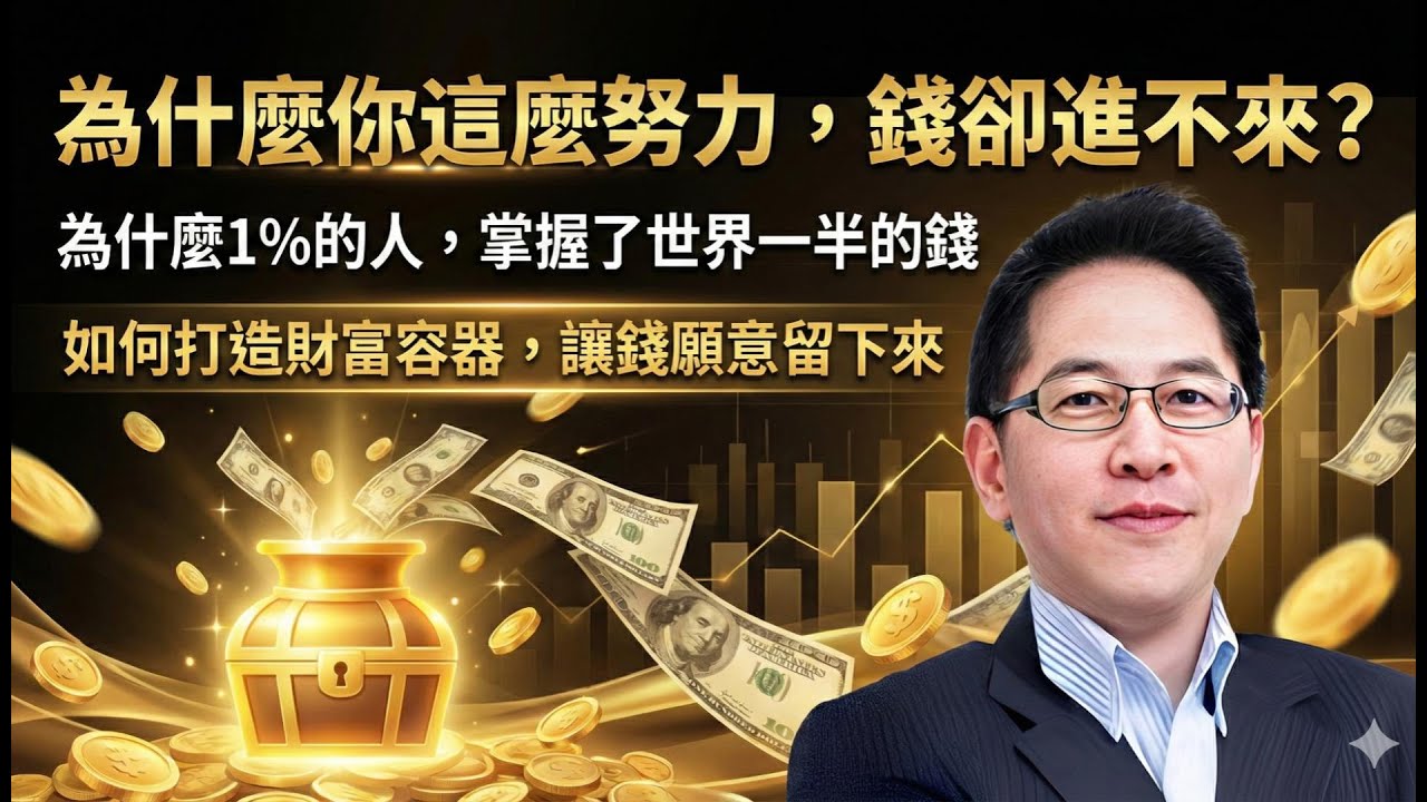 【Podcast節目｜商業財經★橫式】為什麼你這麼努力，錢卻進不來