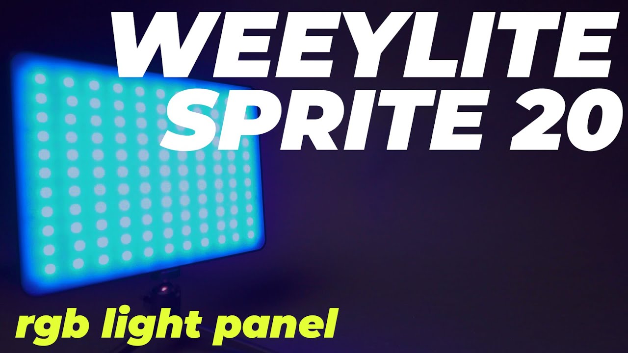 A KILLER RGB Light Panel Set: Weeylite Sprite 20 Review