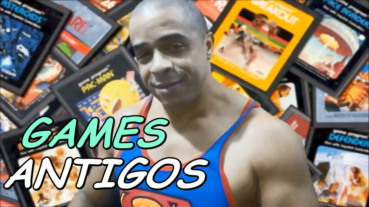 JOGOS DE VIDEO GAME ANTIGOS NOSTALGIA