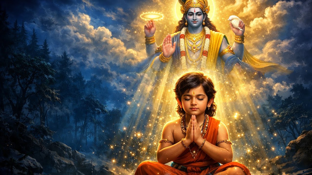 ध्रुवतारा:अटल भक्ति का संकल्प। #youtube #vishnupurana #bhakti 