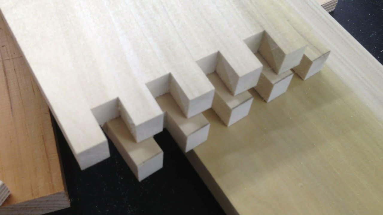 Box joints - quick, accurate tablesaw setup