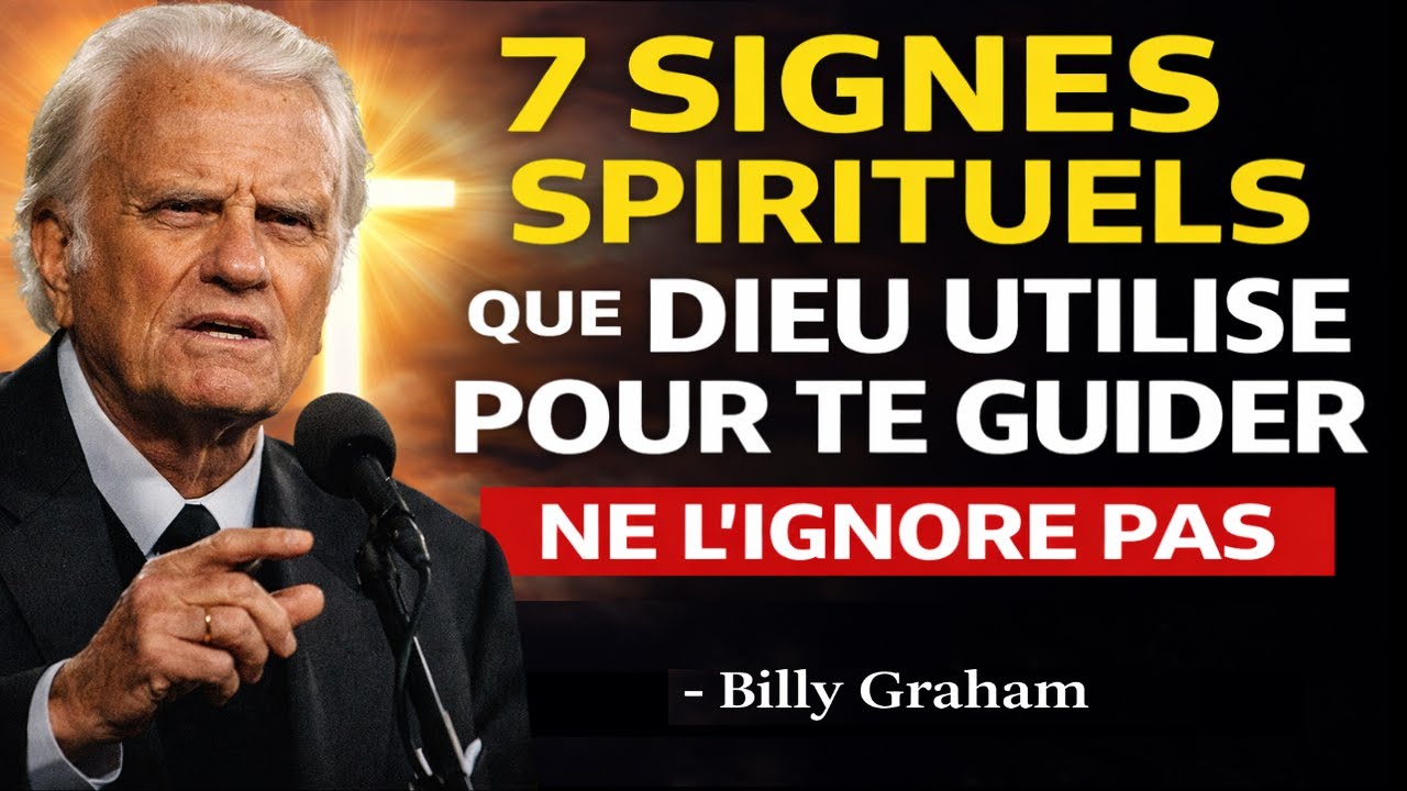 DIEU TE PARLE AUJOURD’HUI — APPRENDS À RECONNAÎTRE SA VOIX ET SES SIGNES - Billy Graham
