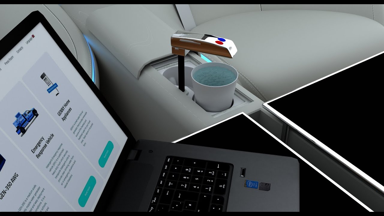 Watergen Automotive Water from air solution