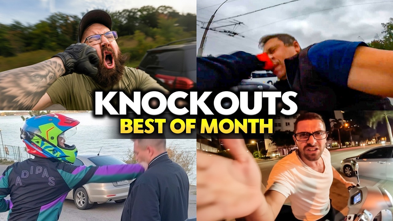 WHAT HAPPENS WHEN BIKERS FIGHT BACK - BEST OF MONTH
