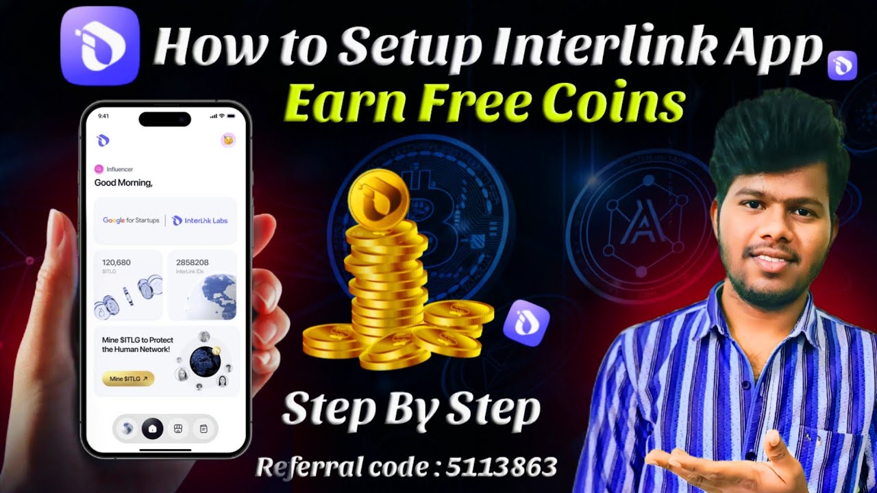 How to Earn Free Coins in Interlink App | Real Earning Proof | Telugu New App 2025