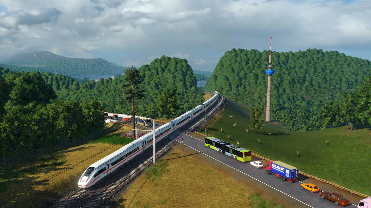 Transport Fever 2: Der Bahnübergang Teil 1312