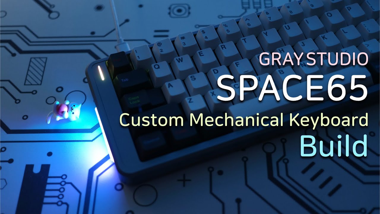 Building SPACE65 Custom Mechanical Keyboard (Typing sounds in the next video)