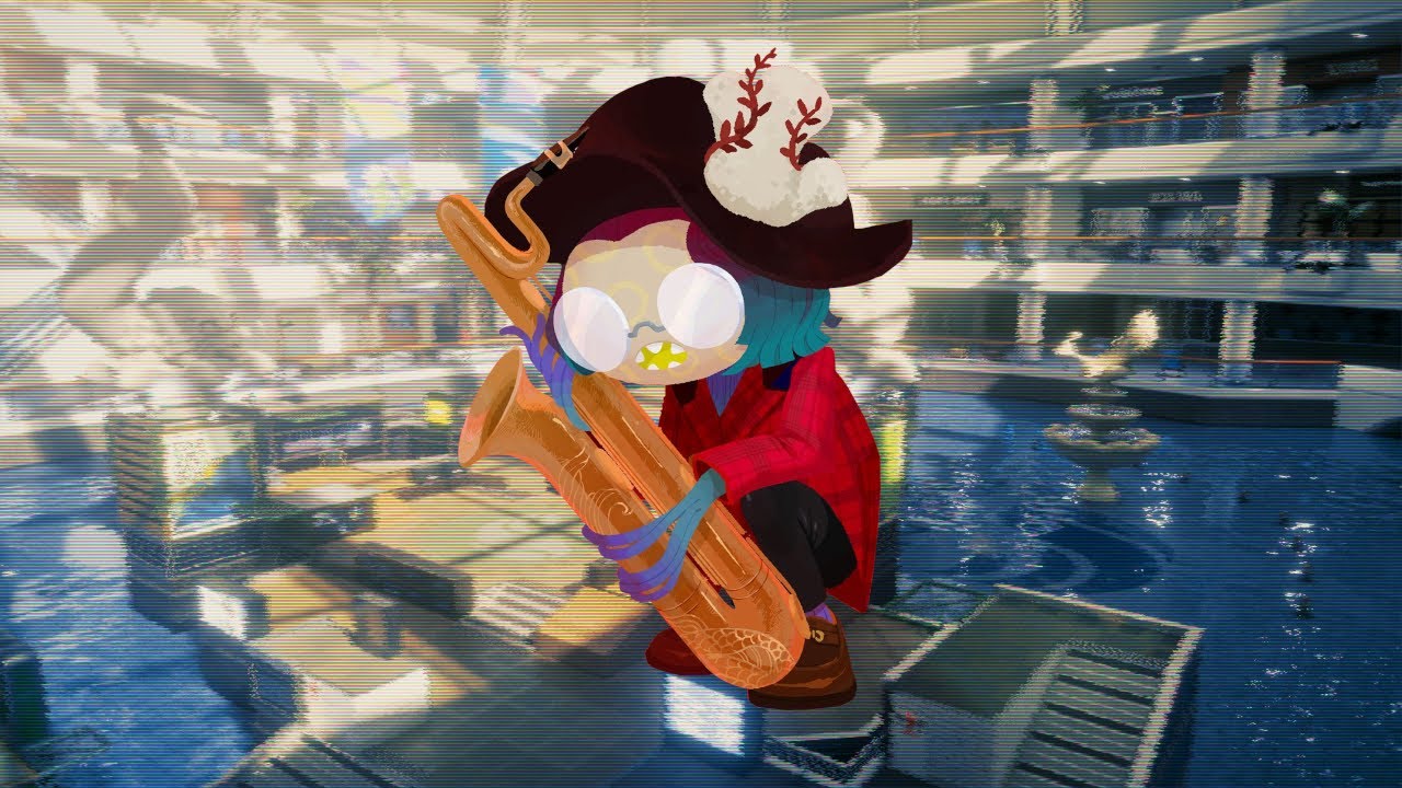 jazzy splatoon music but you're at barnacle & dime and the mall is dead