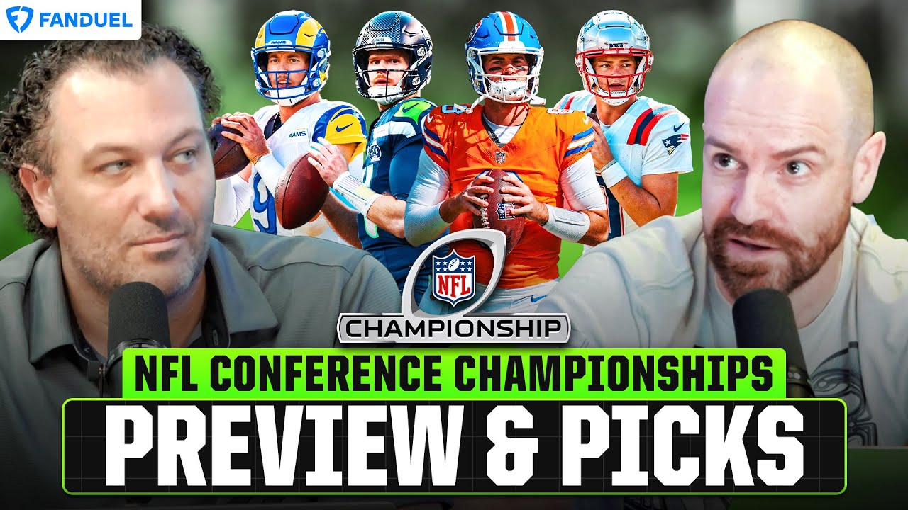 NFL Conference Championships Preview & Picks: NE/DEN, LAR/SEA