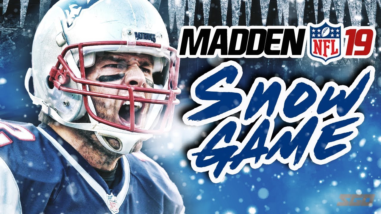 Madden NFL 19 Snow Gameplay! Patriots vs Raiders - Tuck Rule Part 2?