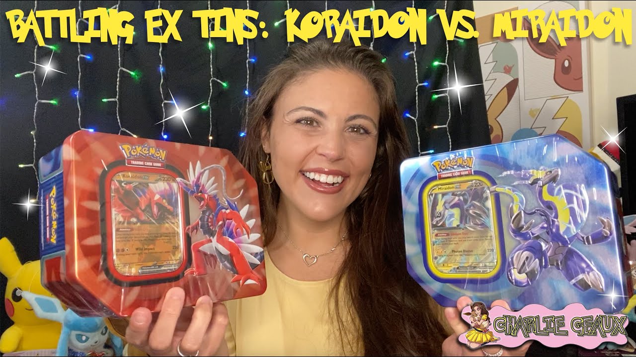 BATTLING EX TINS: KORAIDON VS. MIRAIDON
