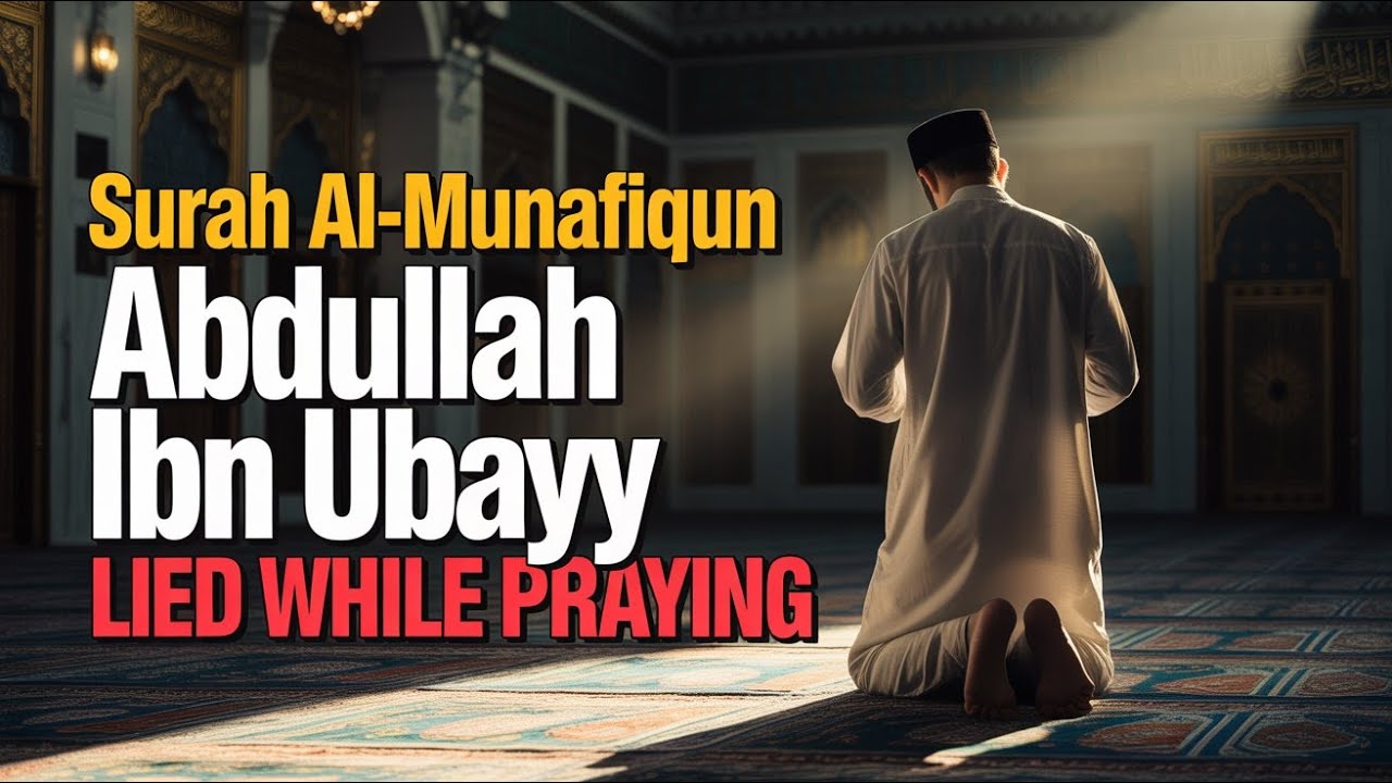 The Story Behind Surah Al-Munafiqun | The Hypocrite Who Deceived the Prophet ﷺ
